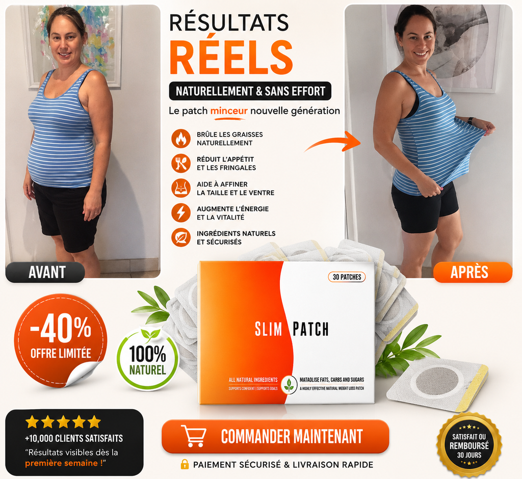 🔥 SLIM PATCH – Patch Minceur Naturel & Discret